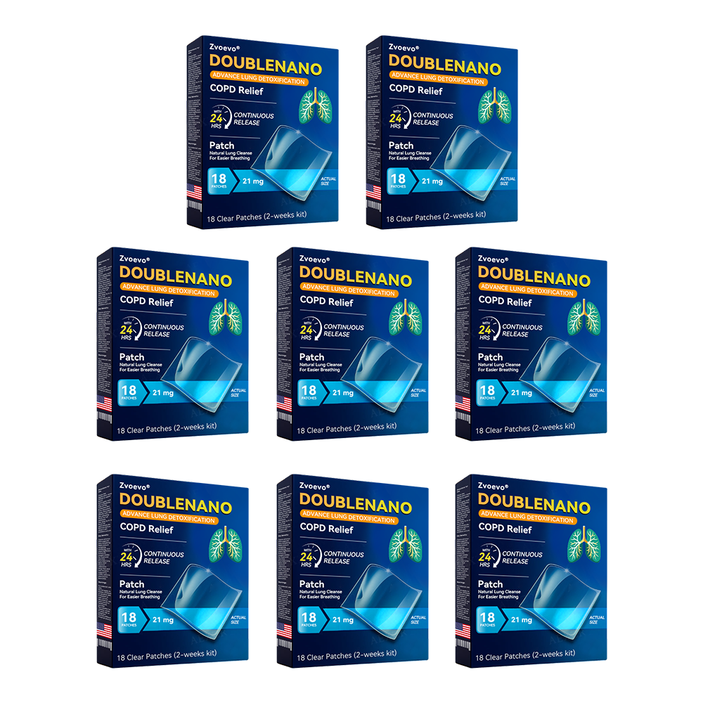 🫁FDA Approved|Zvoevo® DoubleNano COPD Relief Patch (💝 Cough, wheezing, shortness of breath, sputum, stuffy nose, bronchitis, bronchitis, allergy symptoms, lung discomfort🫁)