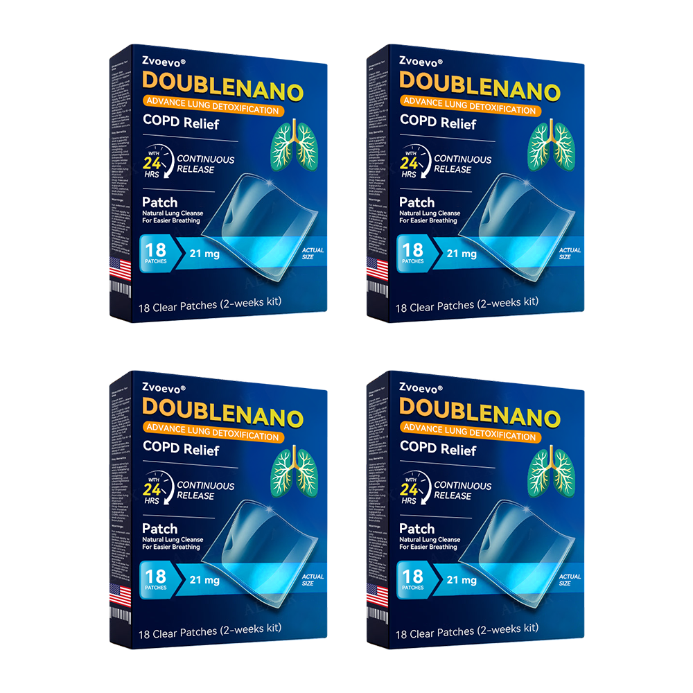 💧FDA Approved:🔥 Hot Sale - Limited Stocks 🌿 Zvoevo® DoubleNano COPD Relief Patch 🔥50% OFF🔥