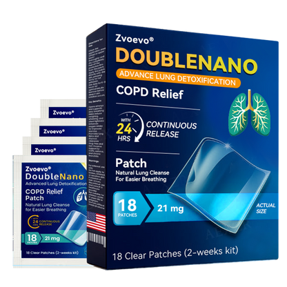 💧FDA Approved:🔥 Hot Sale - Limited Stocks 🌿 Zvoevo® DoubleNano COPD Relief Patch 🔥50% OFF🔥