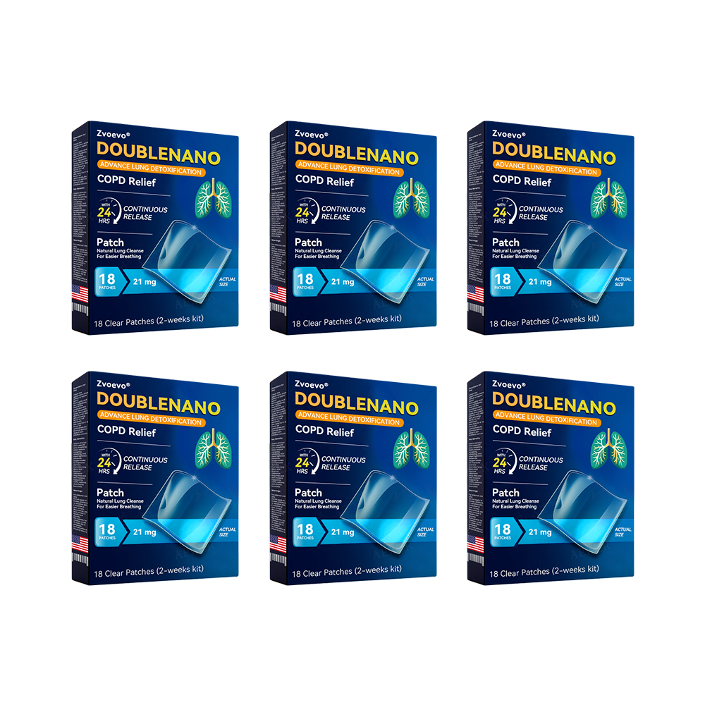 💧FDA Approved:🔥 Hot Sale - Limited Stocks 🌿 Zvoevo® DoubleNano COPD Relief Patch 🔥50% OFF🔥