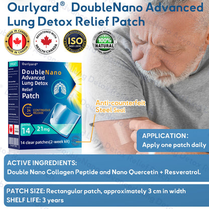 ✅𝐎𝐟𝐟𝐢𝐜𝐢𝐚𝐥 𝐒𝐭𝐨𝐫𝐞|𝐎𝐮𝐫𝐥𝐲𝐚𝐫𝐝®  𝐃𝐨𝐮𝐛𝐥𝐞𝐍𝐚𝐧𝐨 𝐀𝐝𝐯𝐚𝐧𝐜𝐞𝐝 𝐋𝐮𝐧𝐠 𝐃𝐞𝐭𝐨𝐱 𝐑𝐞𝐥𝐢𝐞𝐟 𝐏𝐚𝐭𝐜𝐡 (🍁💝 Cough, wheezing, shortness of breath, sputum, stuffy nose, bronchitis, bronchitis, allergy symptoms, lung discomfort🫁）