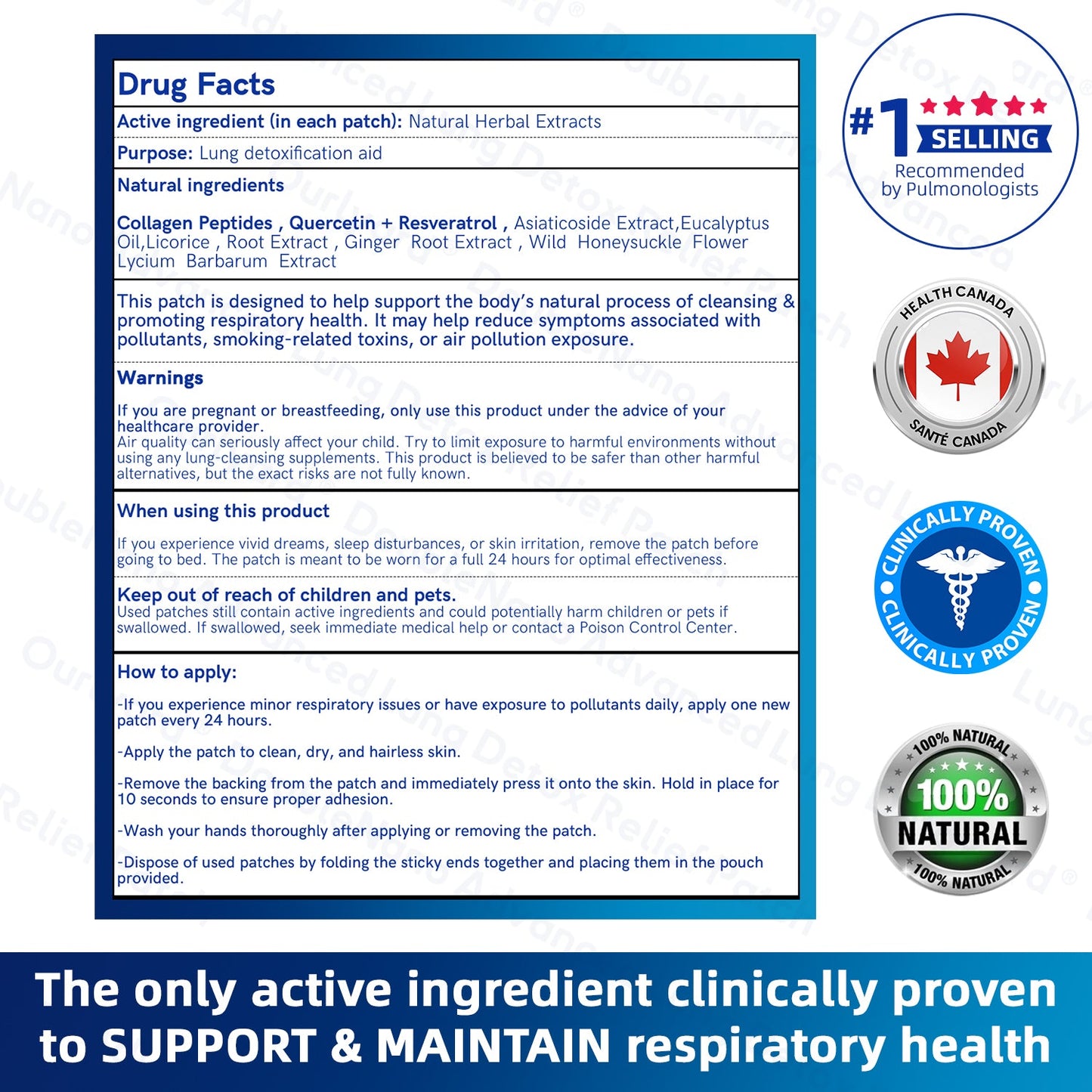 ✅𝐎𝐟𝐟𝐢𝐜𝐢𝐚𝐥 𝐒𝐭𝐨𝐫𝐞|𝐎𝐮𝐫𝐥𝐲𝐚𝐫𝐝®  𝐃𝐨𝐮𝐛𝐥𝐞𝐍𝐚𝐧𝐨 𝐀𝐝𝐯𝐚𝐧𝐜𝐞𝐝 𝐋𝐮𝐧𝐠 𝐃𝐞𝐭𝐨𝐱 𝐑𝐞𝐥𝐢𝐞𝐟 𝐏𝐚𝐭𝐜𝐡 (🍁💝 Cough, wheezing, shortness of breath, sputum, stuffy nose, bronchitis, bronchitis, allergy symptoms, lung discomfort🫁）