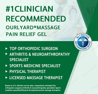 🦴FDA Approved|Ourlyard® Advanced Magnesium & Emu Oil Massage Pain Relief Cream (🏅The Ultimate Solution for Muscle Aches, Arthritis, Joint Pain, Nerve Pain, Inflammation, and Stiffness)