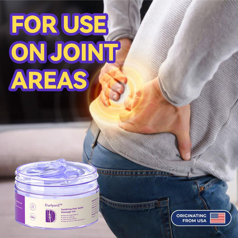 🏅🩺Official Store: Ourlyard™ Emu Oil & Turmeric Arthritis Soothing Pain Relief Massage Gel (From the U.S. Experts)