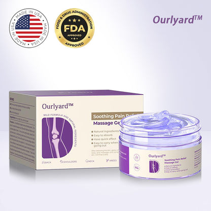 🏅🩺Official Store: Ourlyard™ Emu Oil & Turmeric Arthritis Soothing Pain Relief Massage Gel (From the U.S. Experts)
